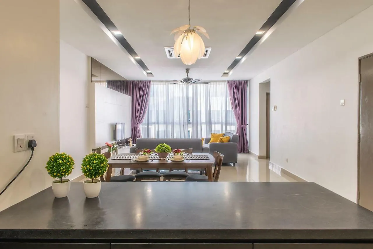 I-Home 002 Zetapark @ Setapak Central Mall - 3 Bedroom Family Suite Kuala Lumpur Malásia