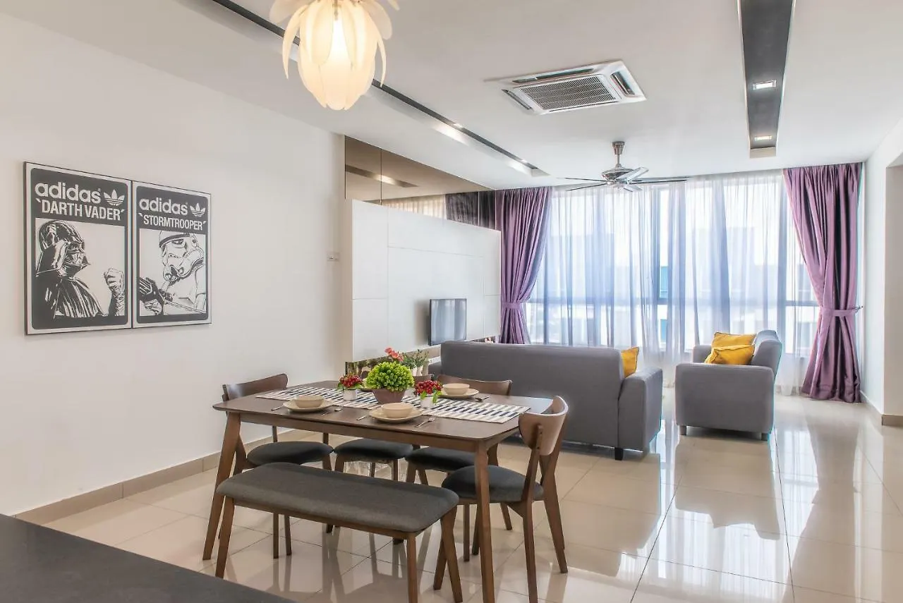 I-Home 002 Zetapark @ Setapak Central Mall - 3 Bedroom Family Suite Kuala Lumpur 0*,  Malásia
